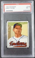 1950 BOWMAN #148 EARLY WYNN PSA 7