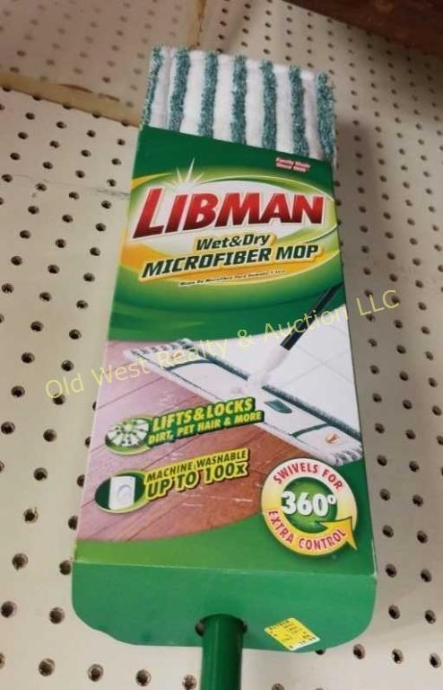 Libman Wet & Dry Mop & Refill (#515)