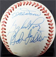 AUTOGRAPH BASEBALL WITH 3 SIGNATURES