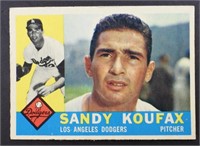 1960 TOPPS #343 SANDY KOUFAX EX