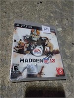 Sealed Madden 2012 PS3 Game