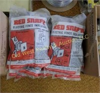 Bags of Electric Fence Insulators (#612)