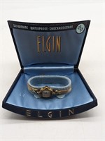 Elgin Gold Coloured Wrist Watch Working
