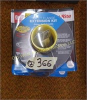 (2) Toilet Flange Extension Kits (#366)
