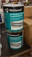 Cans of Weldwood Adhesive (#499)