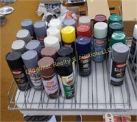 Assorted Cans of Spray Paint (#862)