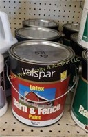 (3) Cans of White Latex Paint (#571)