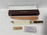 UNCLE HENRY 167 UH FILLET KNIFE WITH SHEATH