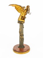 Cast Metal Eagle Watch Holder