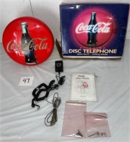 Coca-Cola Disc Telephone