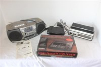 Sony Boombox,  Radio, Scanner,Router