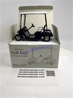 SpecCast Golf Cart Coin Bank 1/16 Scale Collectibl
