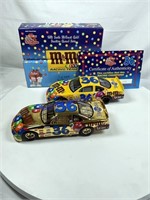 Racing champions Nascar m&ms #36 two car set with