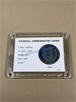 Churchill Commemorative Crown coin 1965