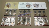3 US Mint Sets 1988,89,1990