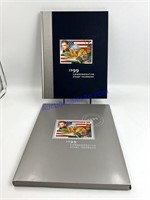 USPS 1999 Commemorative Stamp Collection Book Hard