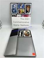 USPS 2001 Commemorative Stamp Collection Book Hard