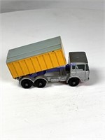 Matchbox No 47 DAF Tipper Container Truck Silver Y