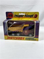 Matchbox K-19 SUPER KINGS  6 Wheel Dump Truck / BO