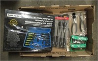 Ram Tools 12 piece screwdriver set, Allen packs,