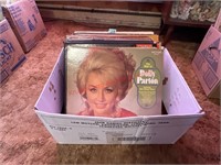 30 Vinyl Albums- Dolly Parton, Patsy Cline Etc.