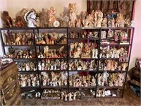 Large Collection of Figurines & Wax Figurine