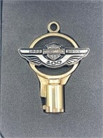 Harley-Davidson 100th Ann.  Brass & Silver Key