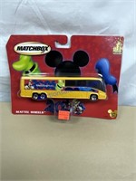 RARE Matchbox Walt Disney World Disneyland Bus Yel