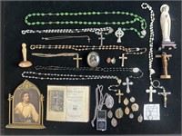 Rosary, Sacramento, medals, devotional, book