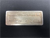 10 Troy oz bar of silver