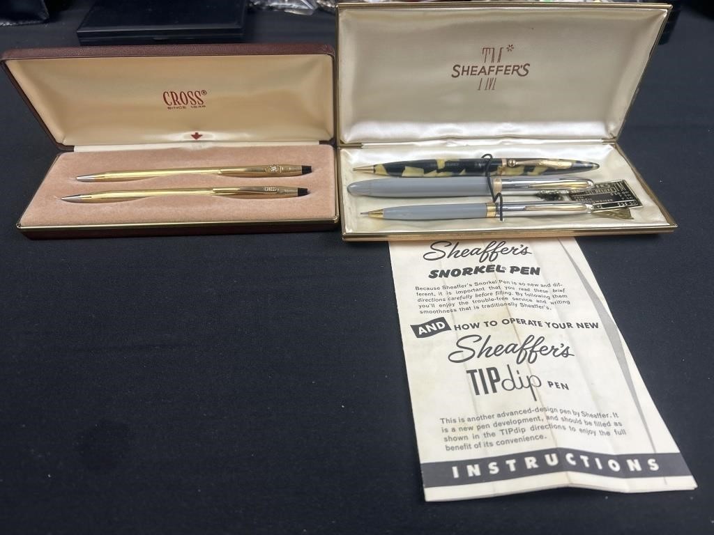 Schaeffers and cross pen and pencil sets in or