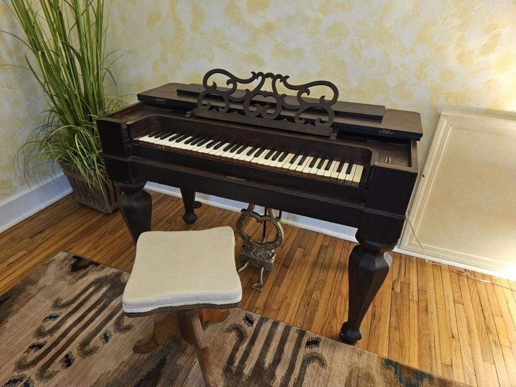 Pre-Civil War Melodian Pump Organ-GORGEOUS!