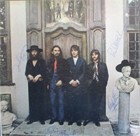 The Beatles: "Hey Jude" Signed Album Cover