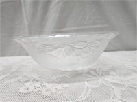 Clear Glass Holiday Dish