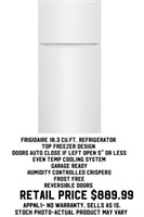 Frigidaire 18.3 Cu. Ft. White Refrigerator