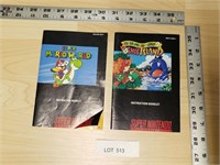 Super Mario World & Yoshi's Island Manuals