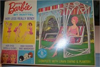 1964 Barbie with Wig Wardrobe & Lawn Swing
