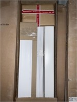 Cordless 2" Faux Wood Blinds - White x 5