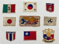 Set Of International Clothing Patches