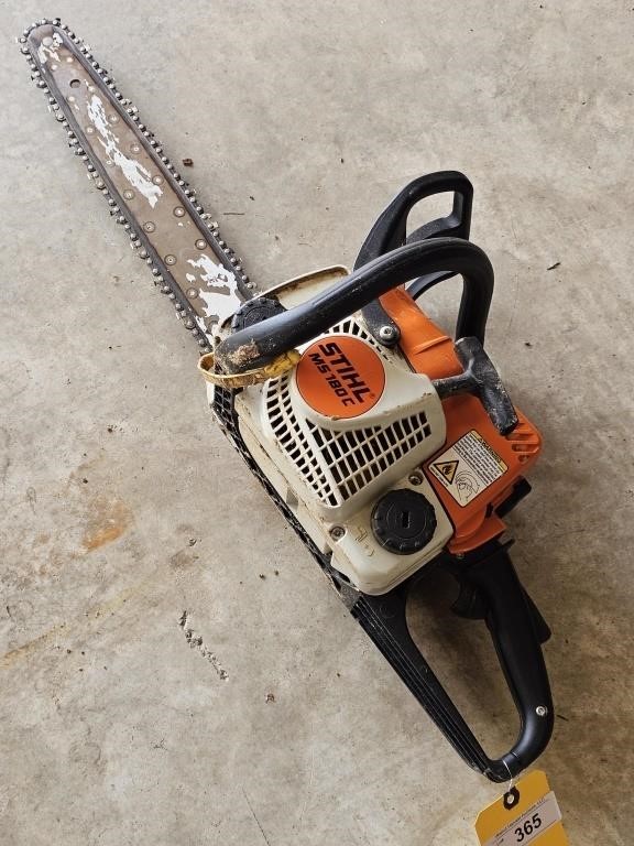 Stihl MS 180c chainsaw