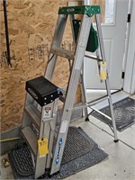 4 ft and 2 ft Werner step ladders