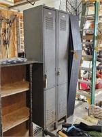 6 ft number 7 and number 8 metal lockers