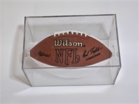 VTG JOHN ELWAY & 8 OTHER PLAYERS SIGNED FOOTBALL