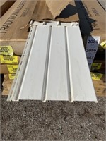 White Solid T4 Vinyl Soffit x32pcs