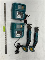 Makita Sawzall's with Battery Chargers