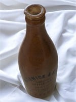Vintage Victorian Stoneware Bottle