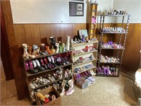 Large High Heel Collection & Shelves