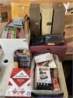 Assorted Office Supply- Phones, Paper, & More