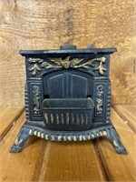 Cast Iron Fireplace Form Stove Match Holder