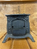 Cast Iron Fireplace Form Stove Match Holder